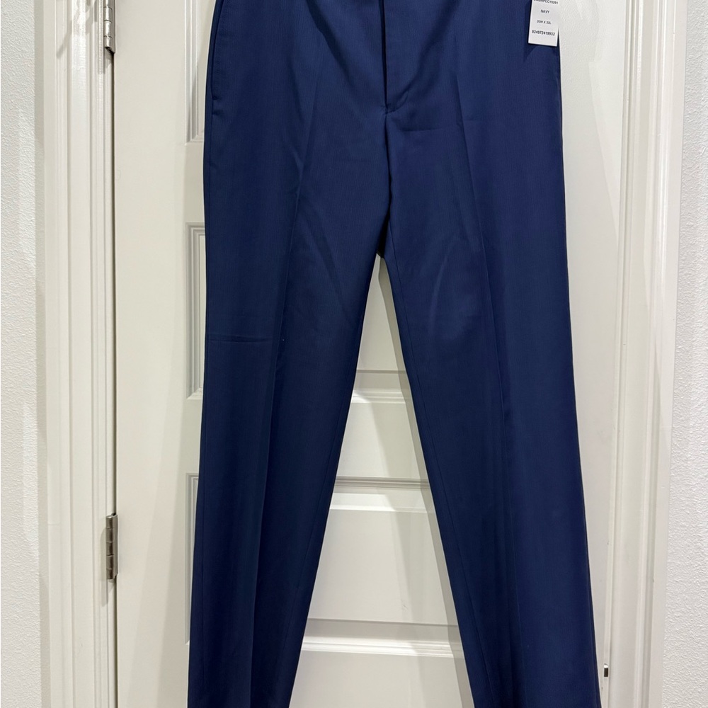 Ralph Lauren Blue Dress Pants Classic Tailored Fit